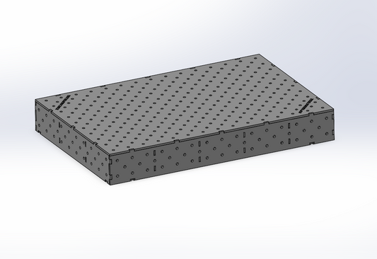 3D Schweißtisch Work-Pro D16 – 1500 × 1000 × 200 mm | 12 mm