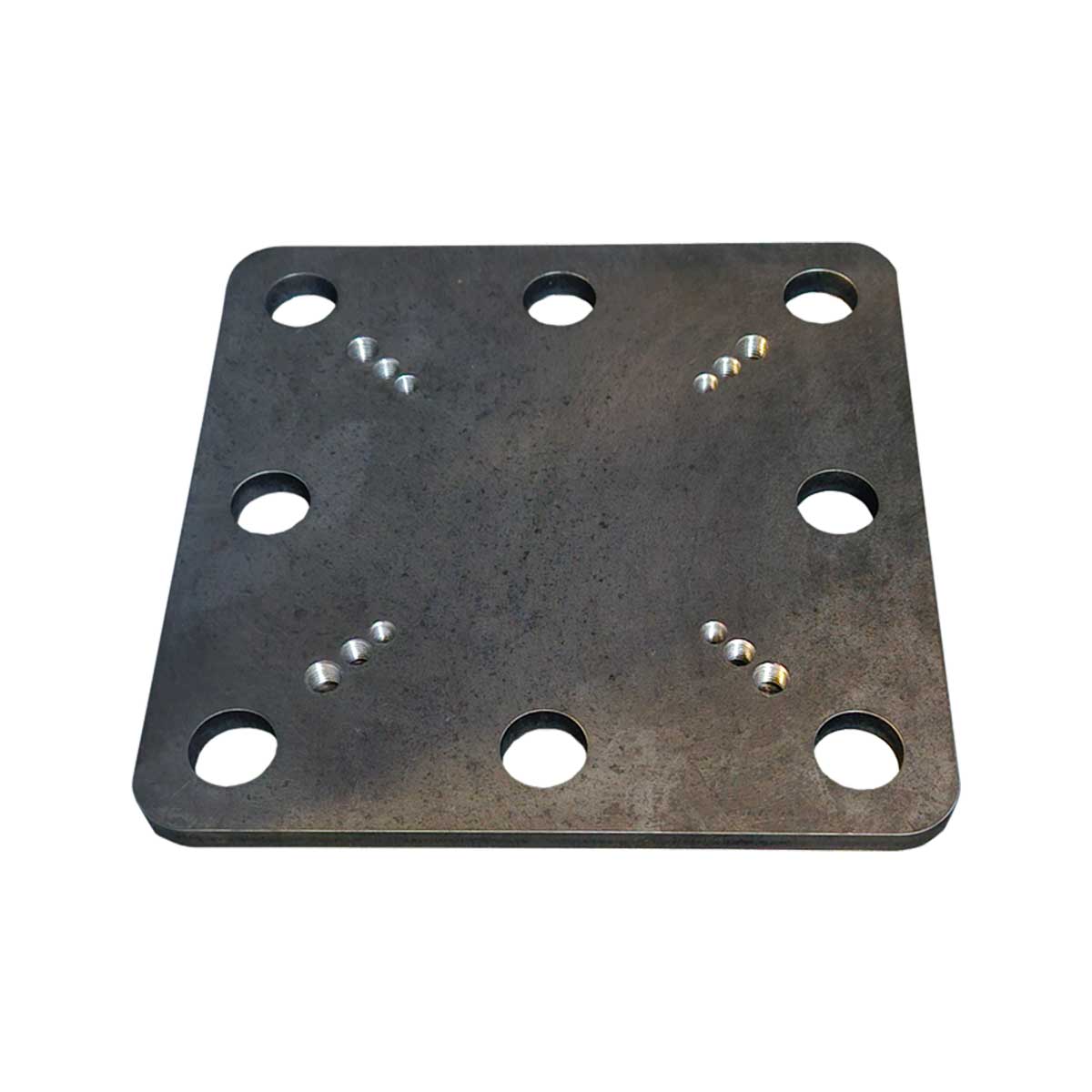 Adapterplatte für Schraubstock D28 | Schweißtisch Zubehör