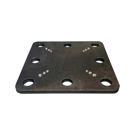 Adapterplatte für Schraubstock D28 | Schweißtisch Zubehör