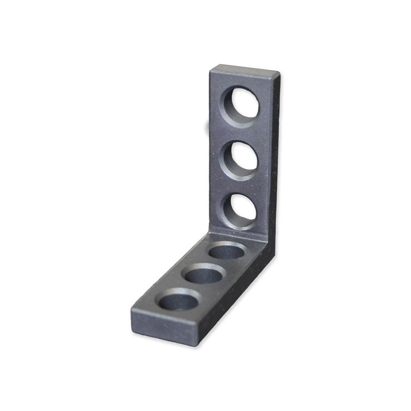 Anschlag-Spannwinkel D16 | 90x30x90x12mm - 6x Rundloch