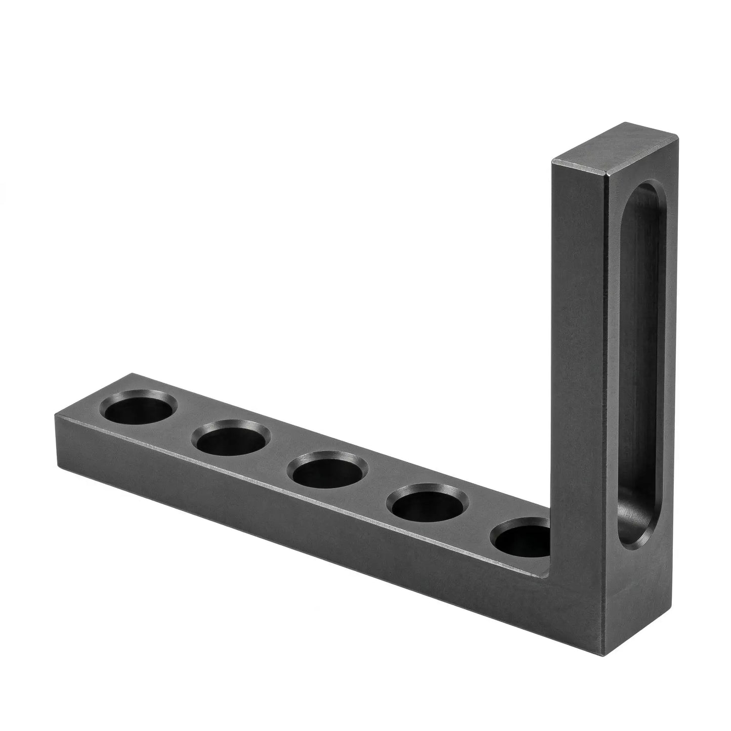 Anschlag-Spannwinkel D28 – 275×50×175×25 mm (1x Langloch + 5x Rundloch)