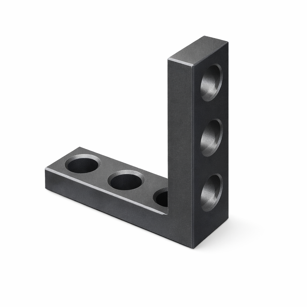 Anschlag-Spannwinkel D28 – 175×50×175×25 mm (6x Rundloch)