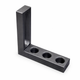 Anschlag-Spannwinkel D28 – 175×50×175×25 mm (1x Langloch + 3x Rundloch)