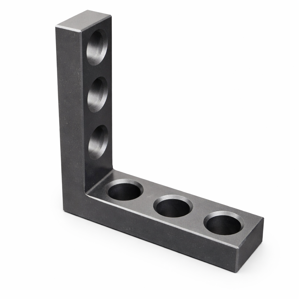 Anschlag-Spannwinkel D28 – 175×50×175×25 mm (6x Rundloch)
