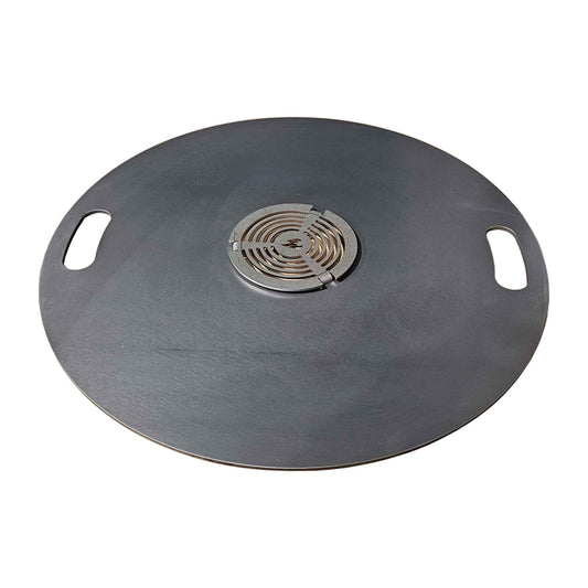 Feuerplatte + Grilleinsatz Einlegerost - 8mm