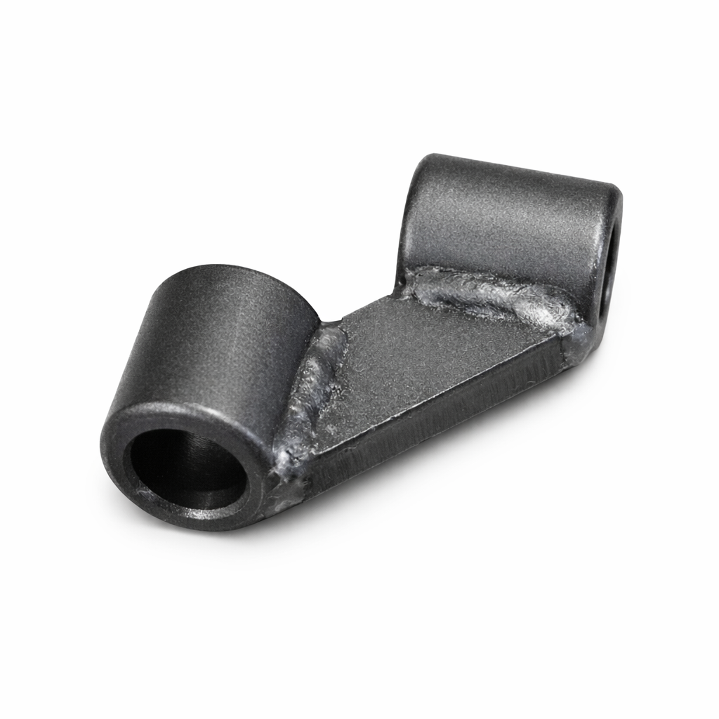 Rohrverbinder D16 Winkel 90° mit Lasche | Spannrohr