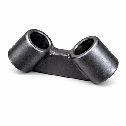 Rohrverbinder D16 Winkel 90° mit Lasche | Spannrohr