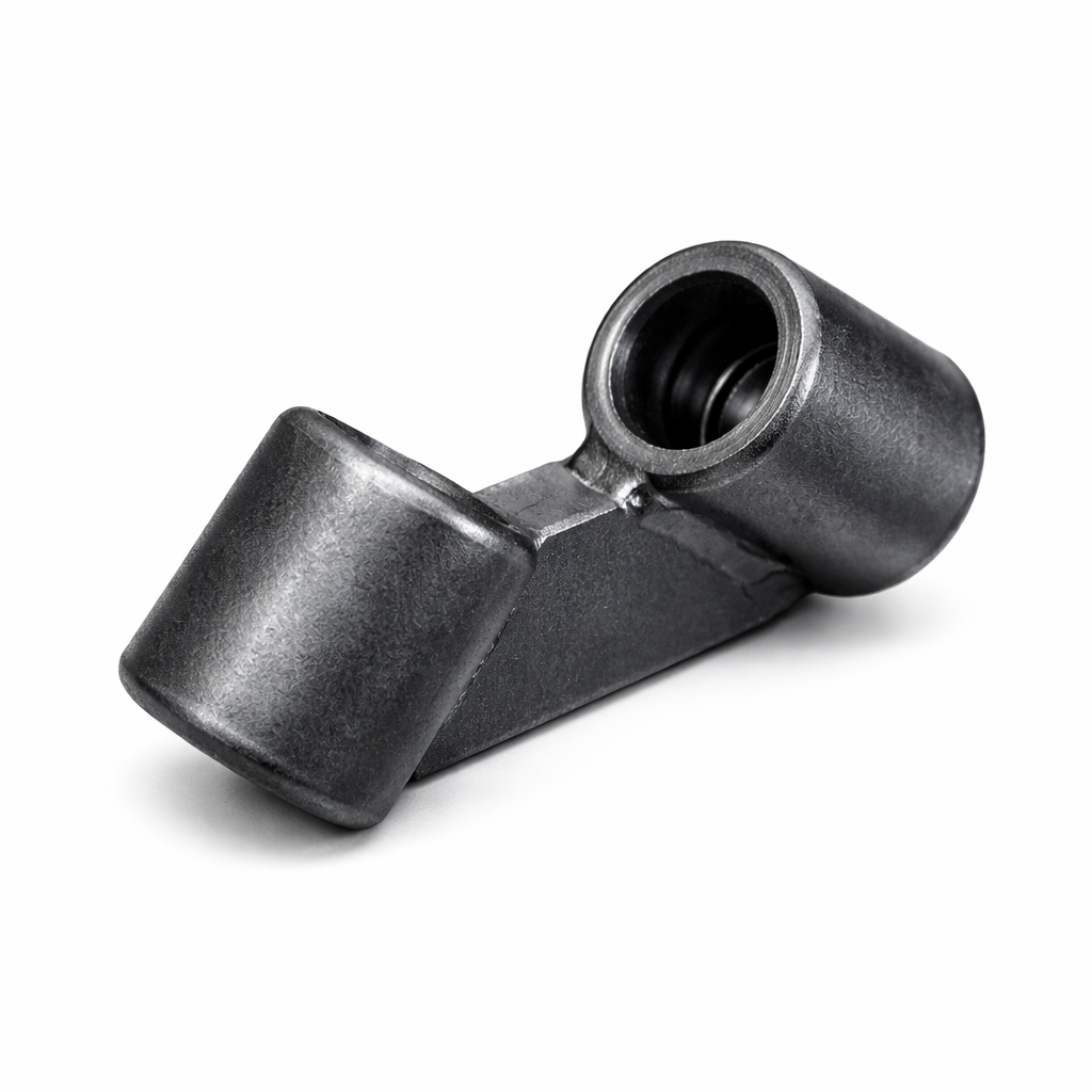 Rohrverbinder D16 Winkel 90° mit Lasche | Spannrohr
