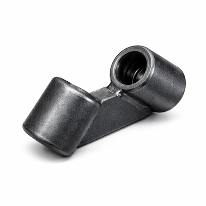 Rohrverbinder D16 Winkel 90° mit Lasche | Spannrohr