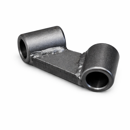 Rohrverbinder D16 Winkel 90° mit Lasche | Spannrohr
