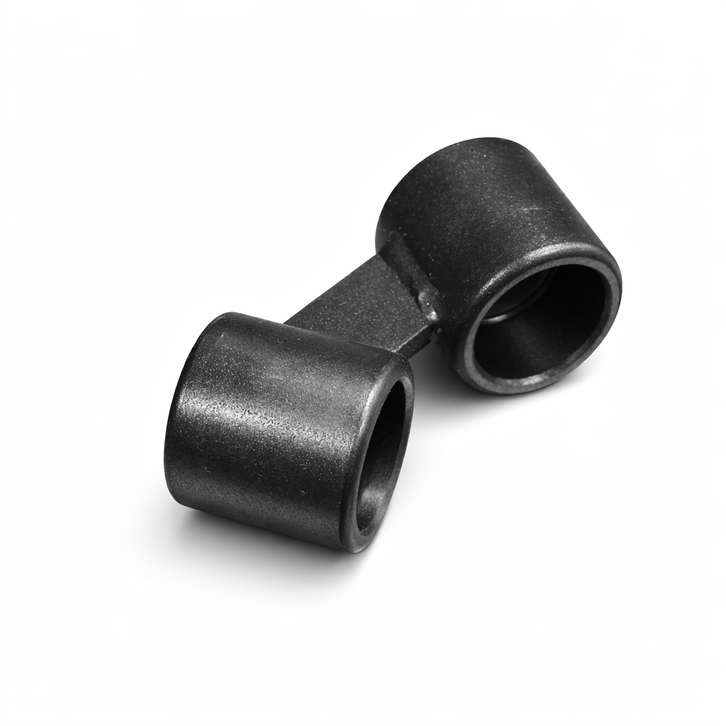 Rohrverbinder D28 Winkel 45° mit Lasche | Spannrohr