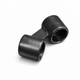 Rohrverbinder D28 Winkel 45° mit Lasche | Spannrohr