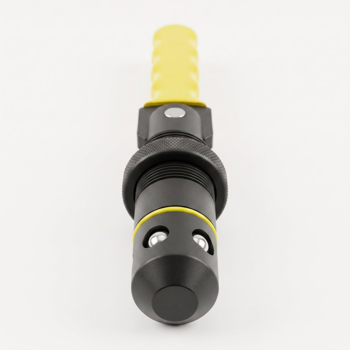 Schnellspannbolzen mit Griff D28x50 mm – Detailansicht des Spannkopfs