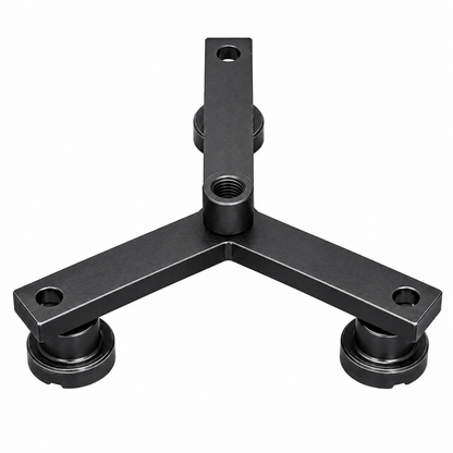 Spannbrücke 3P D28 in vertikaler Produktansicht