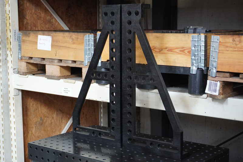 Set Anschlag- und Spannwinkel D28 800 – Maximale Stabilität für schwere Werkstücke!