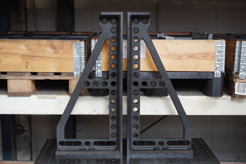 Set Anschlag- und Spannwinkel D28 800 – Maximale Stabilität für schwere Werkstücke!