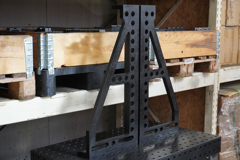 Set Anschlag- und Spannwinkel D28 800 – Maximale Stabilität für schwere Werkstücke!